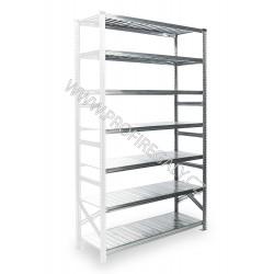 Regál SUPER 2500x600x800mm 6 polic přídavný modul