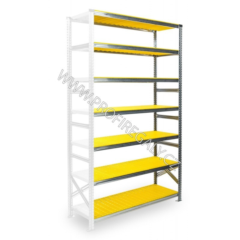 Regál SUPER 1840x600x500mm 5 polic přídavný modul