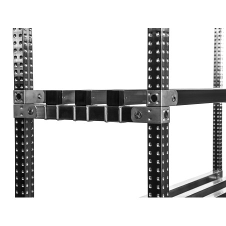 Nerezový regál ZÁKLADNÍ délka 1200 mm x hl.400 mm x výška 850 mm,3 police