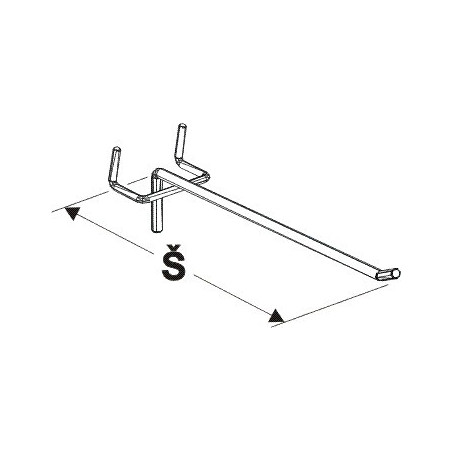 Jednoháček 200mm