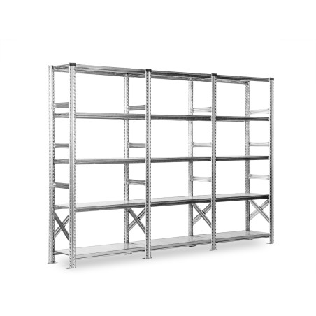 Regál Super 1576x600x600mm 5 polic základní modul