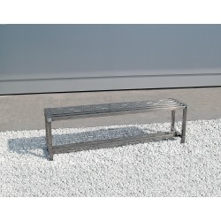 Nerezová lavička, délka 1500 mm