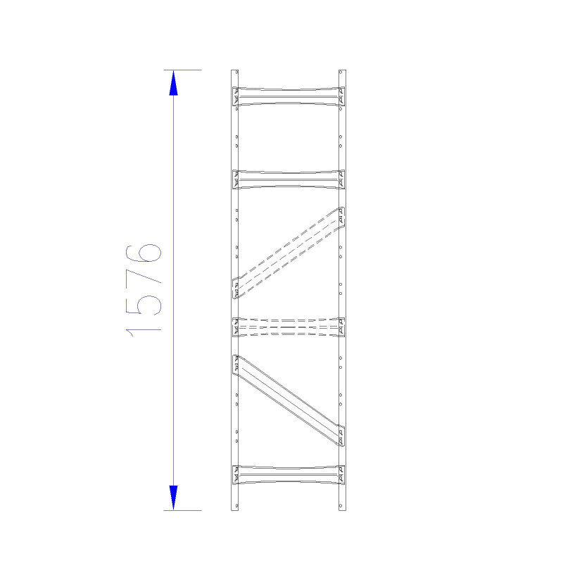 Archivní rám S0 1576 x 400mm