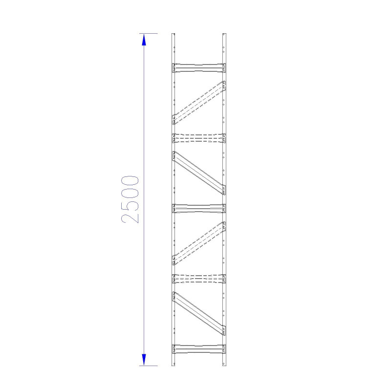 Archivní rám S1 2500 x 400mm