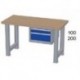 Pracovní stůl - deska (š x h x v): BUK 2500 x 700 x 40mm
