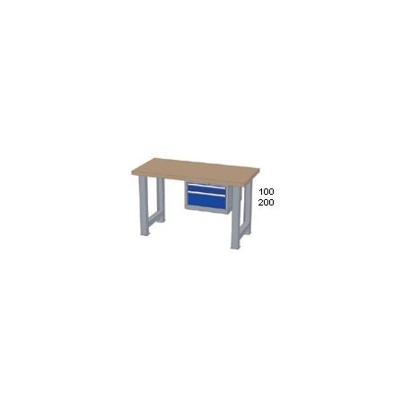 Pracovní stůl - deska (š x h x v): BUK 2000 x 800 x 40mm