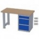 Pracovní stůl - deska ( x h x v): BUK 1500 x 800 x 40mm