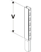 Nástavce stojin 60x30 mm, 80x30 mm